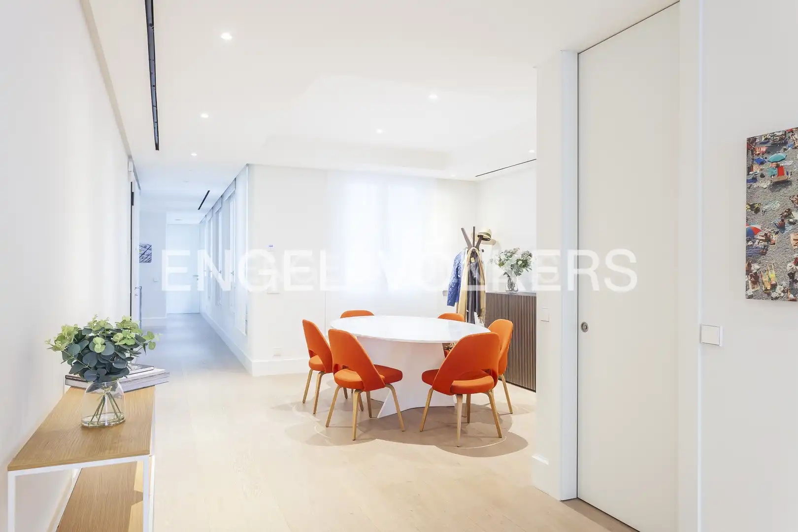 Esszimmer von Wohnung zum Verkauf in Madrid mit Klimaanlage, Heizung und Parkett