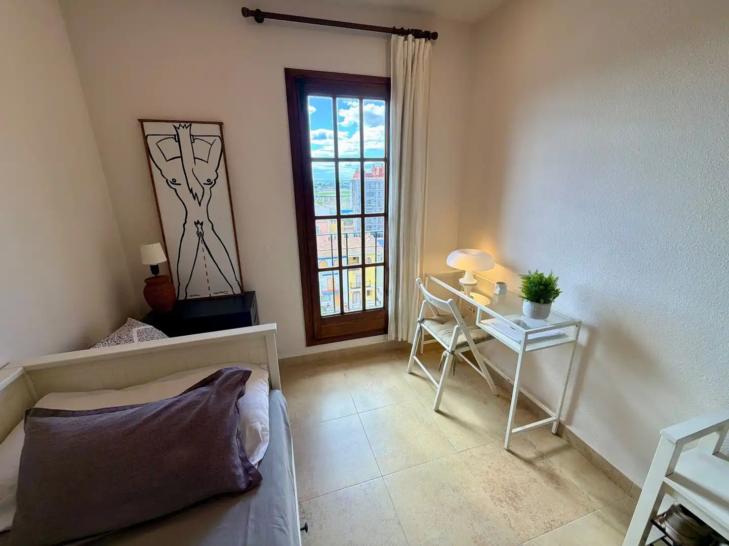 Bedroom of Apartments for sale in Alboraya  with Air Conditioner and Storage room