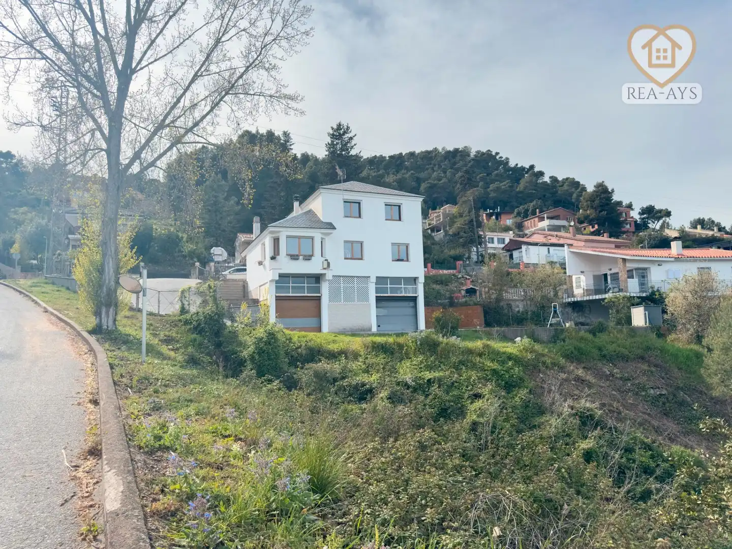 Vista exterior de Casa o chalet en venta en Vallirana con Calefacción, Jardín privado y Terraza