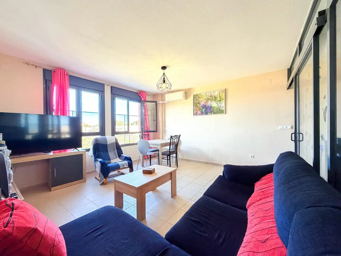 Living room of Duplexes for sale in Aspe  with Air Conditioner, Heating and Terrace