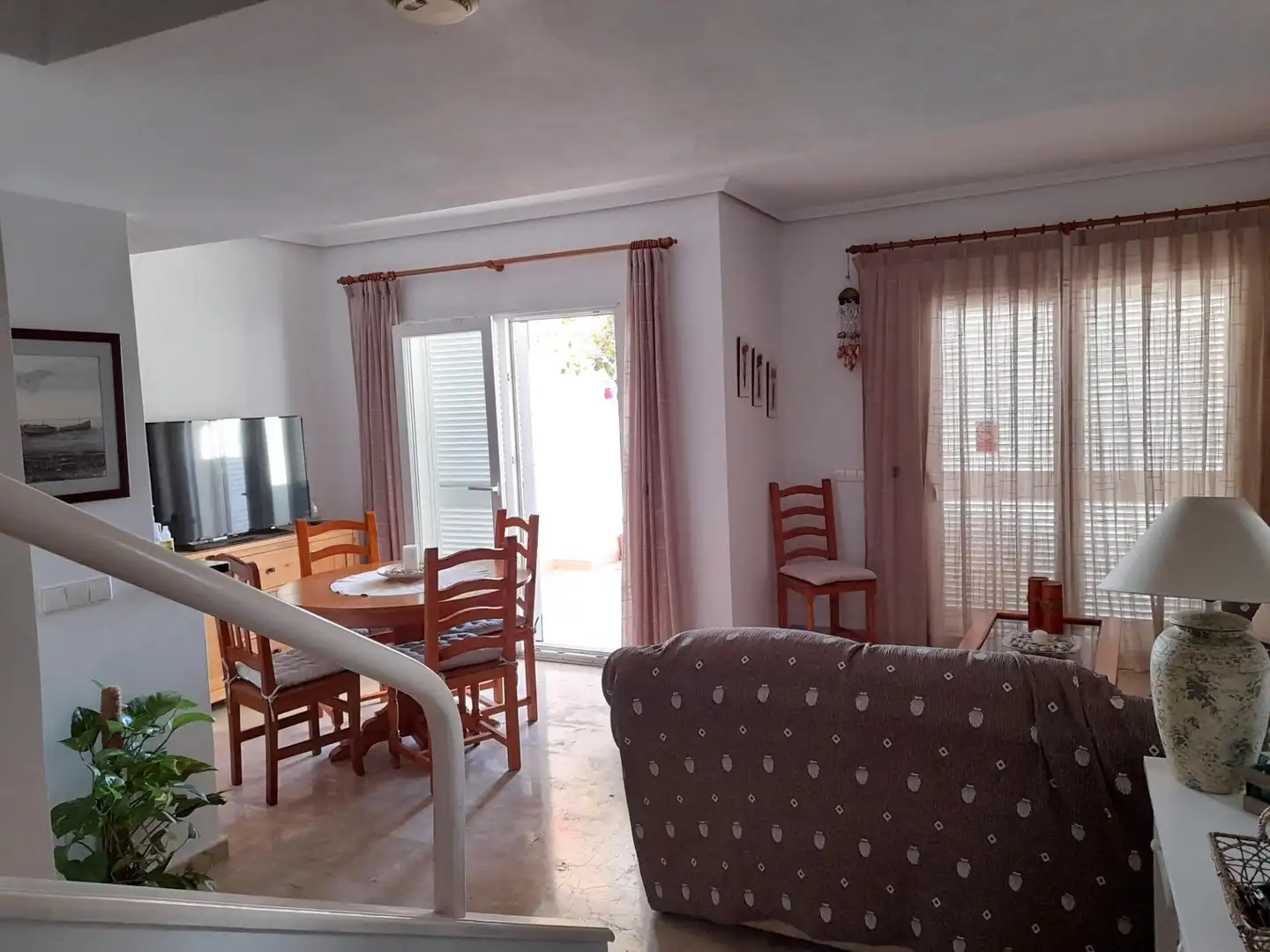 Sala de estar de Dúplex en venta en Alcúdia con Aire acondicionado, Calefacción y Jardín privado