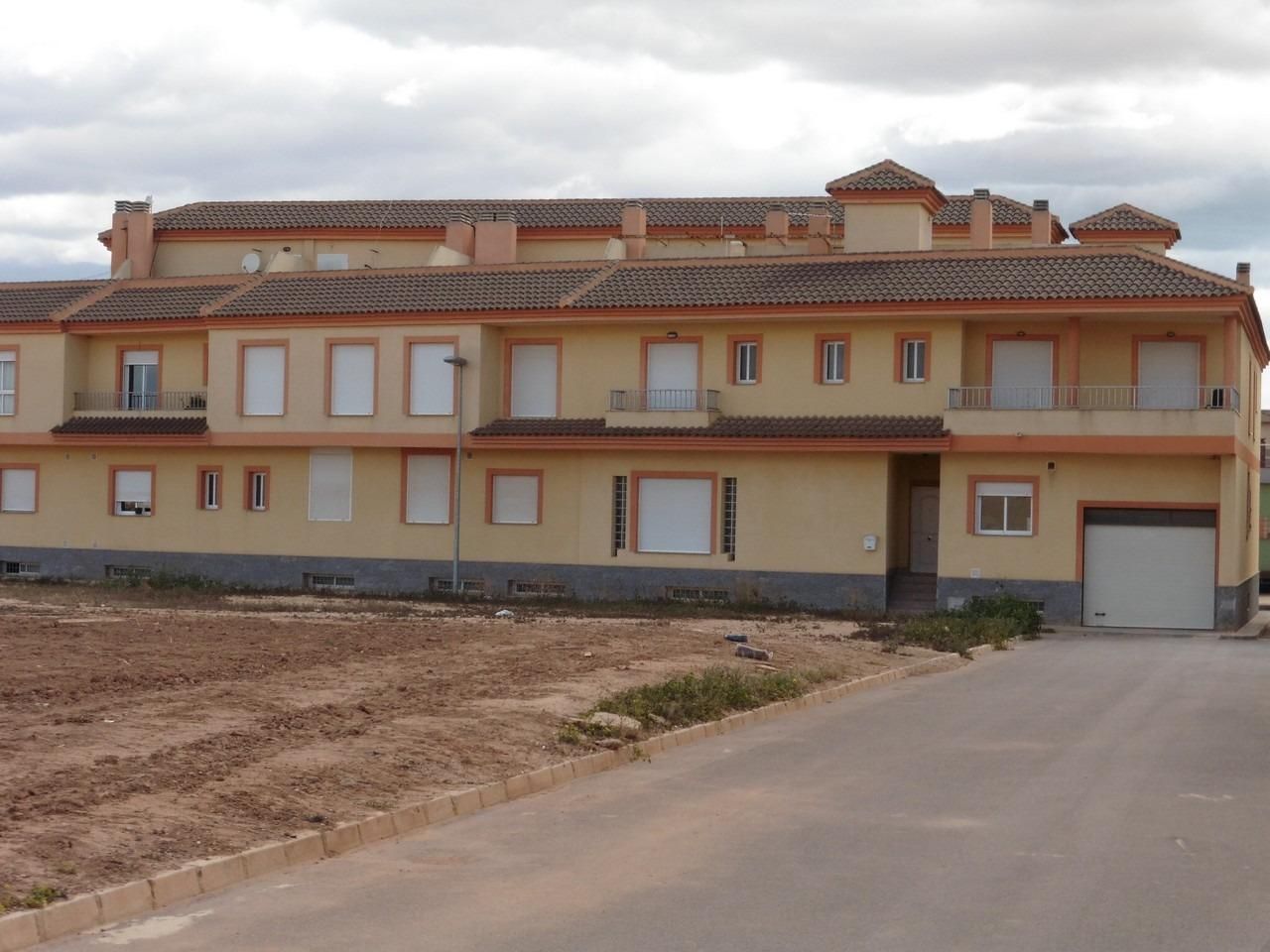 Vista exterior de Casa adosada en venda en Fuente Álamo de Murcia amb Terrassa i Balcó