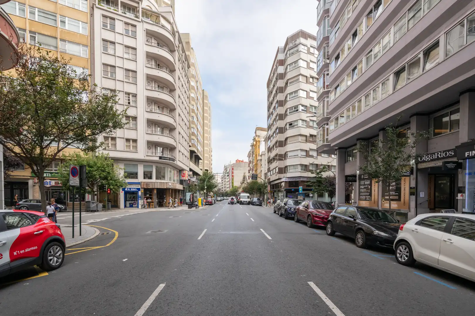 Exterior view of Flat for sale in A Coruña Capital   with Heating and Parquet flooring