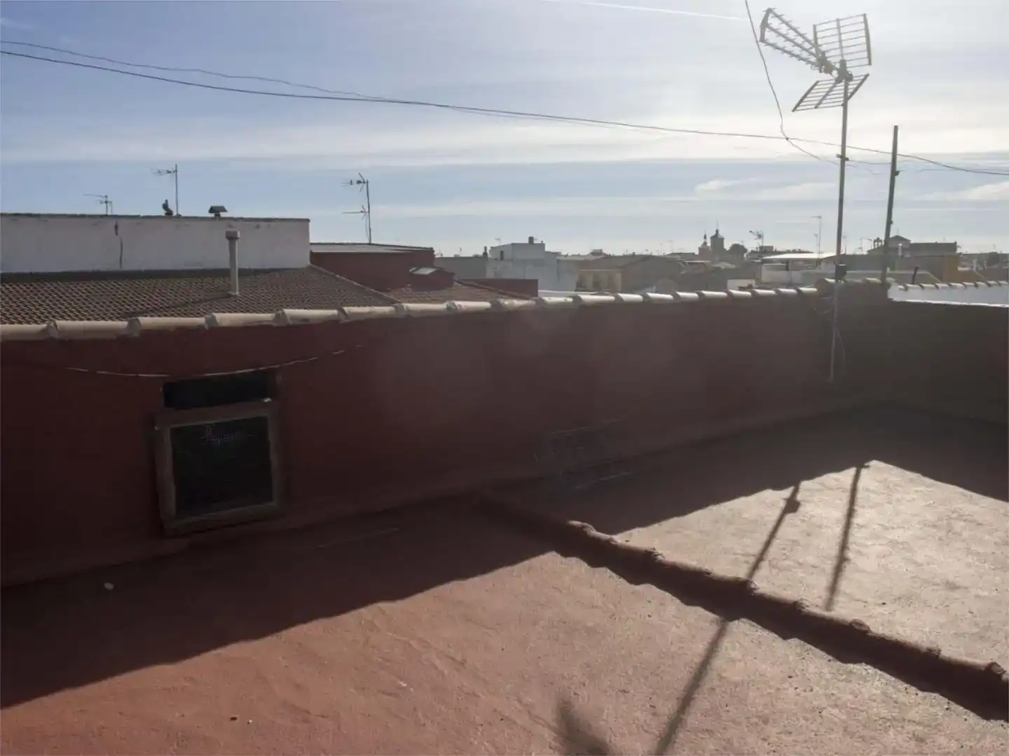Vista exterior de Piso en venta en Daimiel con Aire acondicionado, Trastero y Balcón