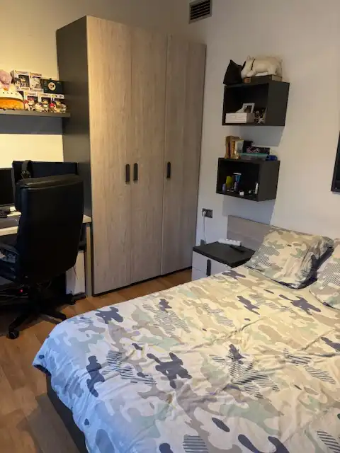 Dormitori de Casa adosada en venda en Mataró amb Aire condicionat, Calefacció i Jardí privat
