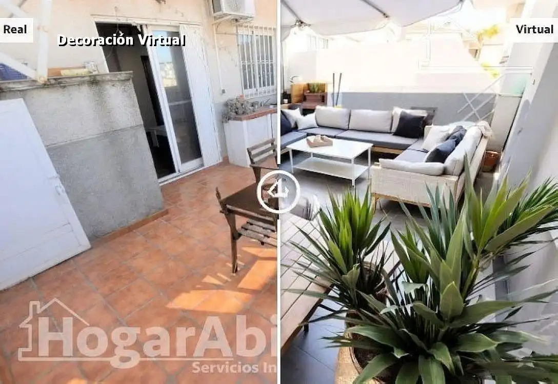 Terrasse von Dachboden zum Verkauf in Valencia mit Klimaanlage, Heizung und Terrasse