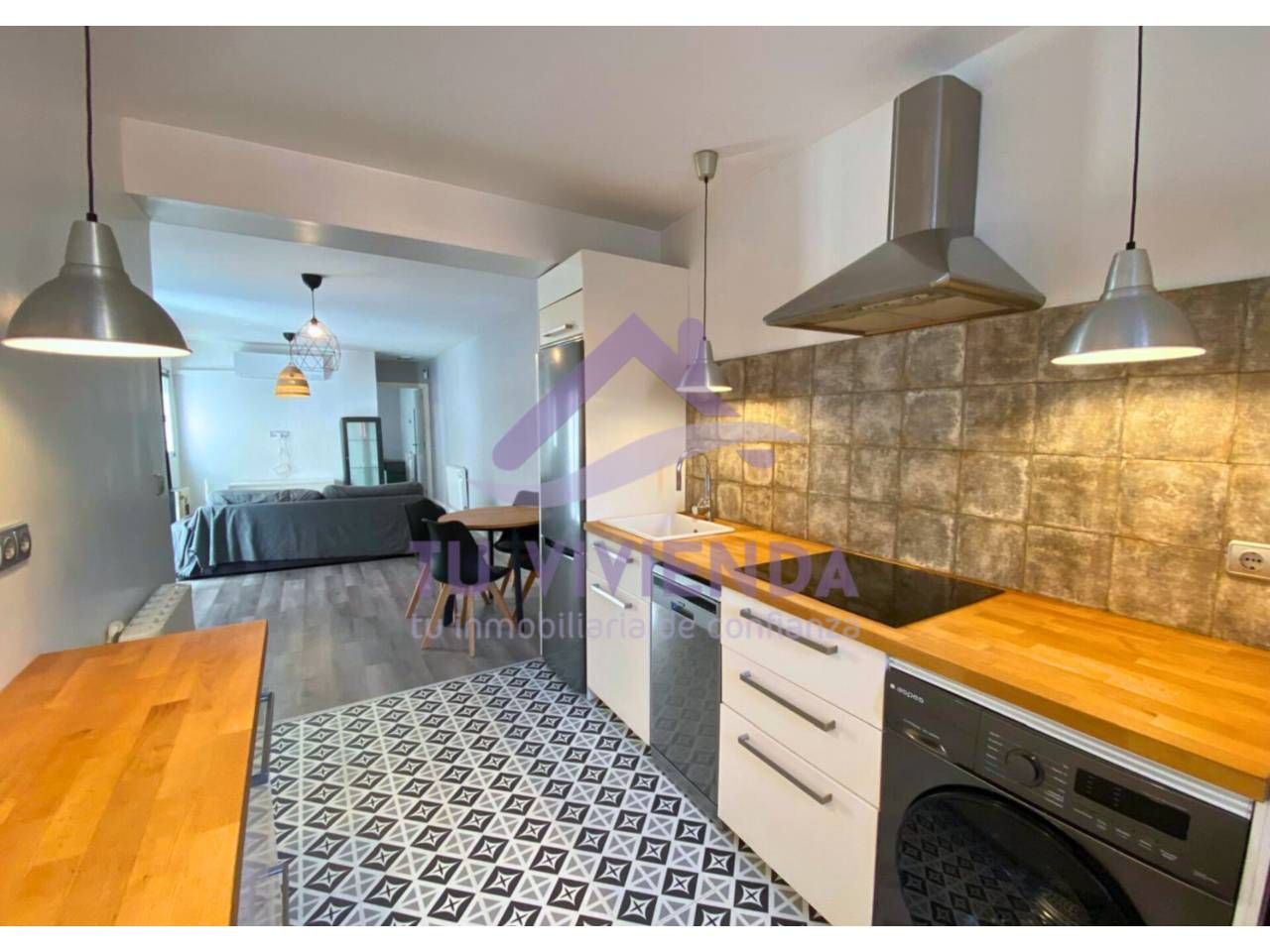 Kitchen of Flat for sale in Valladolid Capital  with Heating and Furnished