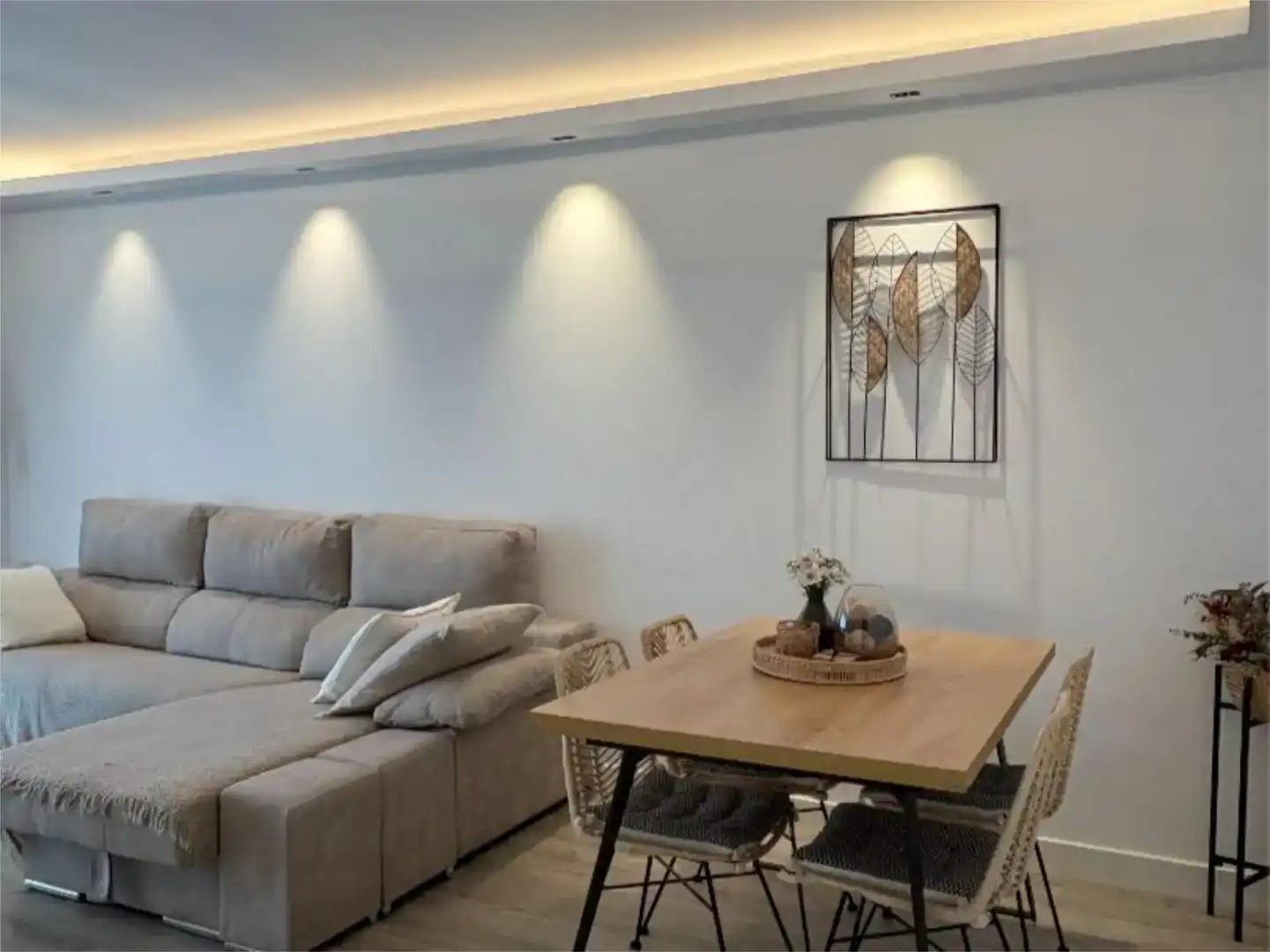Living room of Flat for sale in Sabadell  with Air Conditioner and Swimming Pool