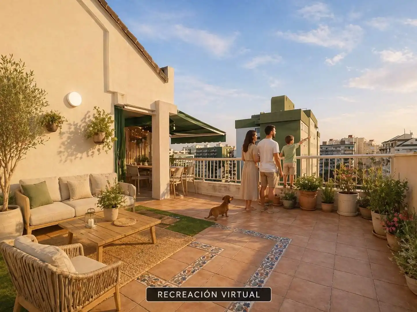 Terrassa de Àtic en venda en Gandia amb Calefacció, Jardí privat i Terrassa