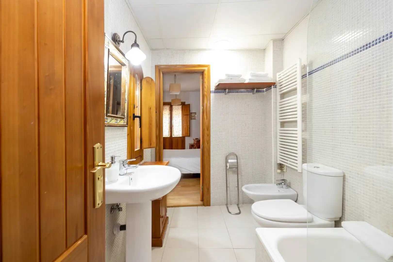 Bathroom of Attic for sale in Granada  with Air Conditioner, Heating and Terrace