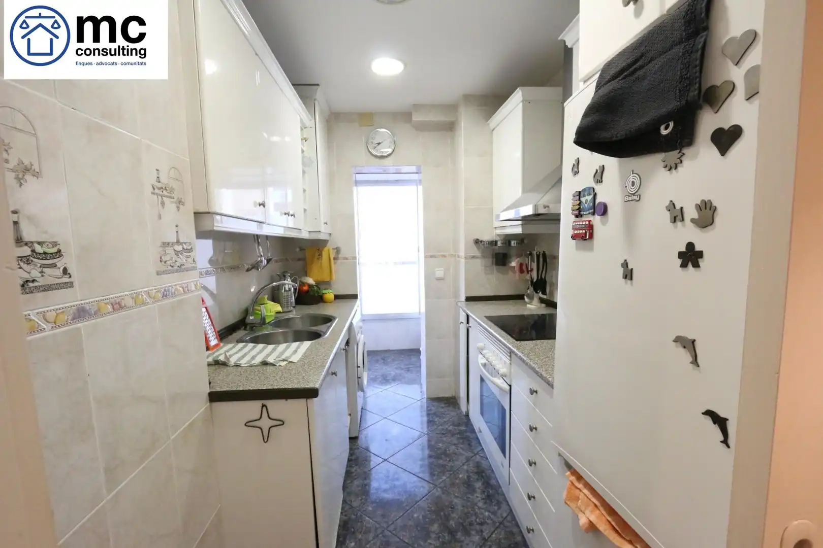 Kitchen of Flat for sale in Mataró  with Terrace and Balcony