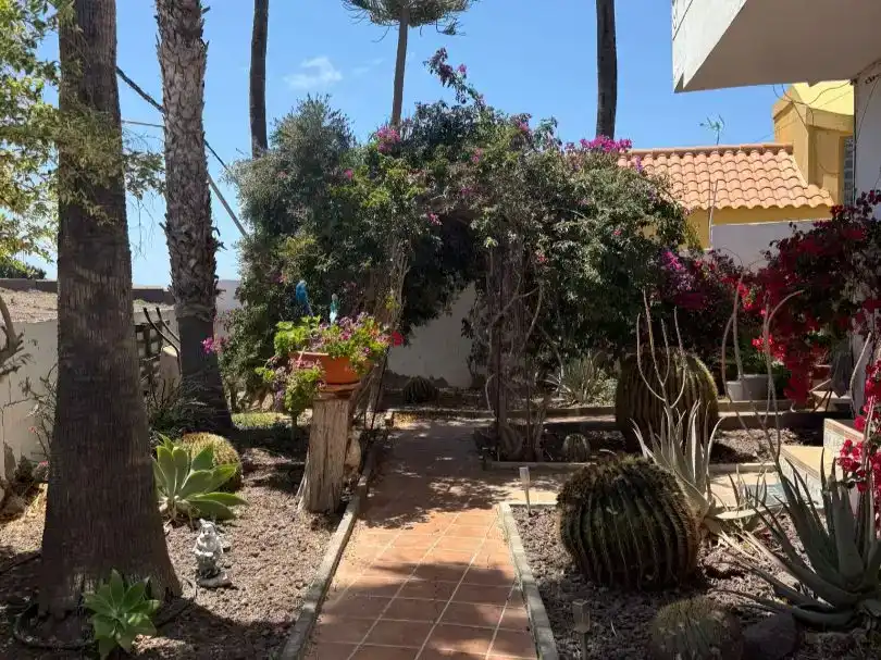 Jardín de Piso para compartir en San Bartolomé de Tirajana con Parquet y Amueblado