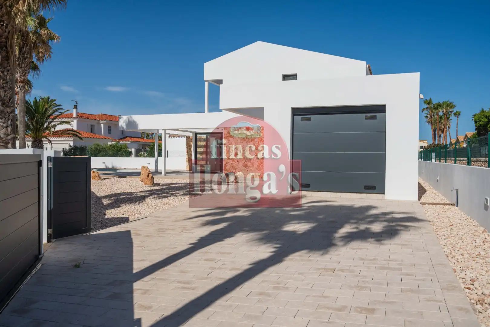 Vista exterior de Casa o chalet en venta en Ciutadella de Menorca con Jardín privado, Terraza y Piscina