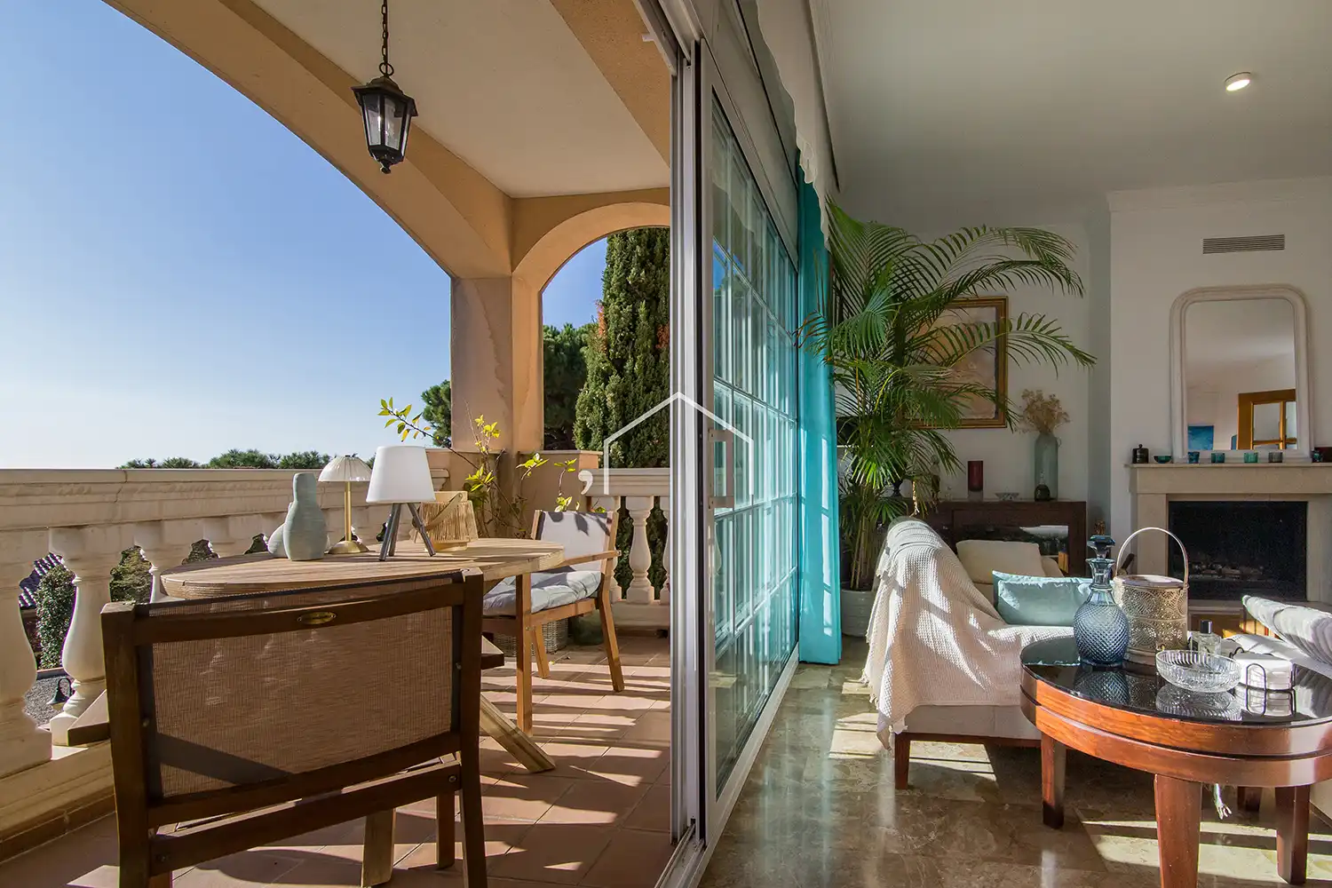 Terrasse von Haus oder Chalet zum Verkauf in Teià mit Klimaanlage, Heizung und Privatgarten