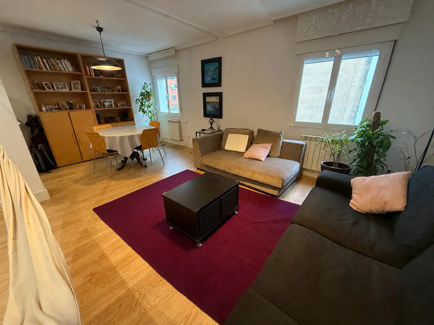 Sala de estar de Piso en venta en Oviedo  con Amueblado
