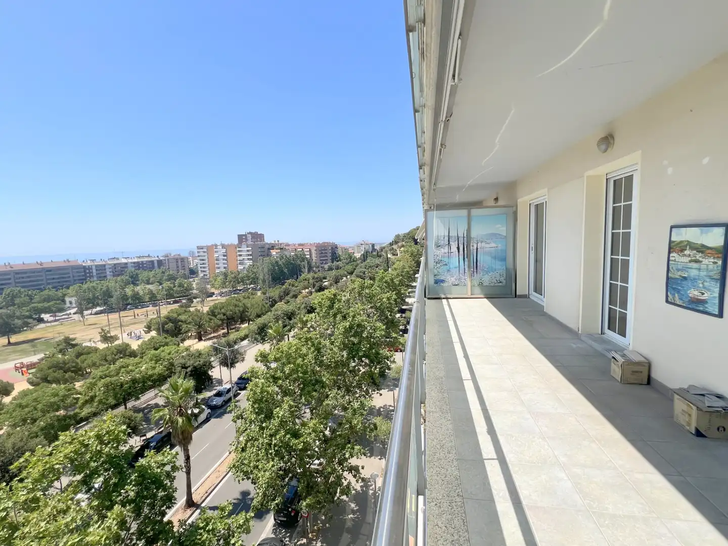 Vista exterior de Piso de alquiler en Mataró con Aire acondicionado, Calefacción y Parquet