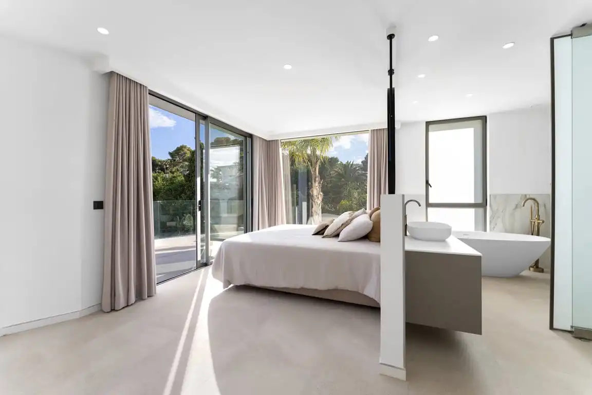 Habitación de Casa o chalet en venta en Jávea / Xàbia con Aire acondicionado, Jardín privado y Terraza