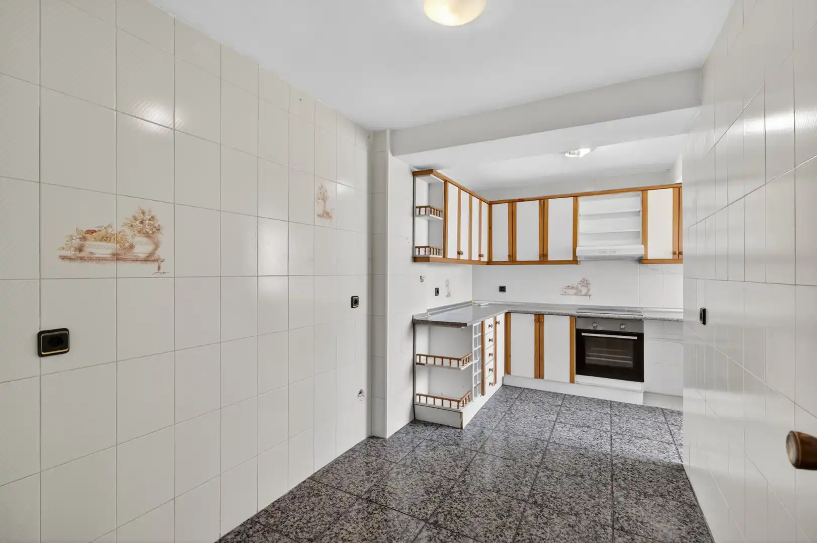 Cocina de Piso en venta en Alicante / Alacant con Terraza y Piscina