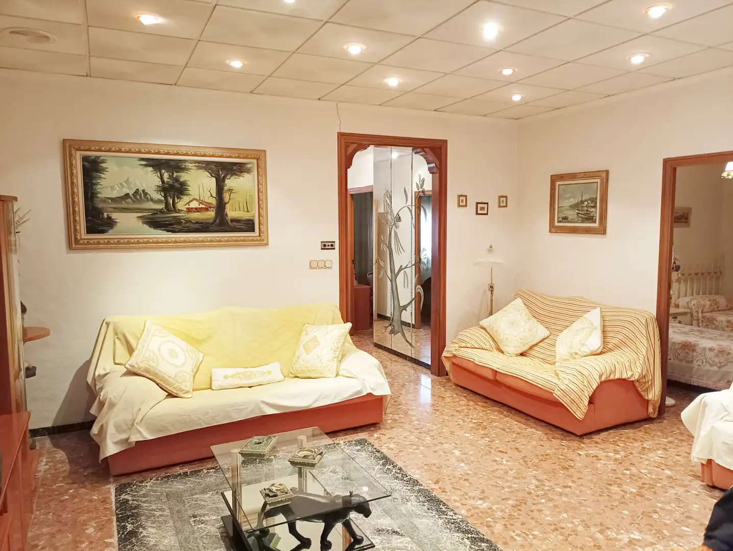 Sala de estar de Casa o chalet en venta en Crevillent con Aire acondicionado, Calefacción y Terraza