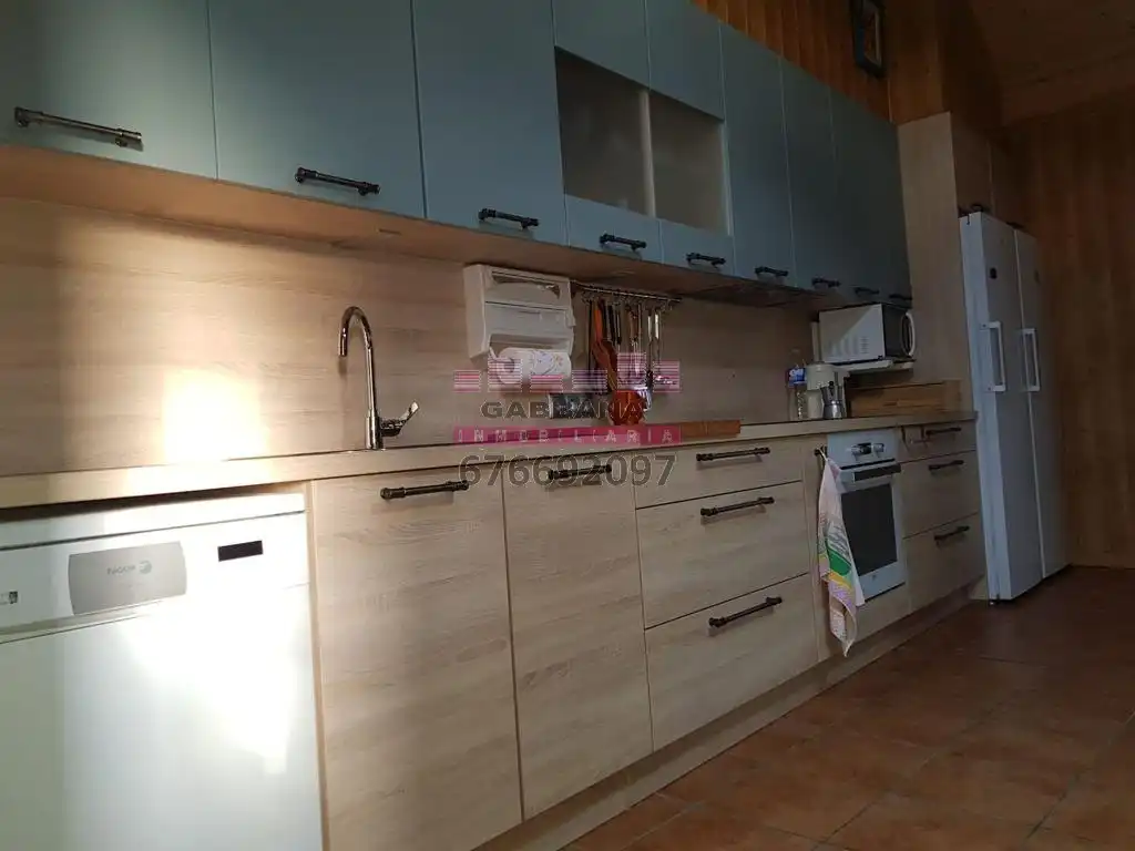Cocina de Finca rústica en venta en Ponteareas con Jardín privado, Terraza y Piscina