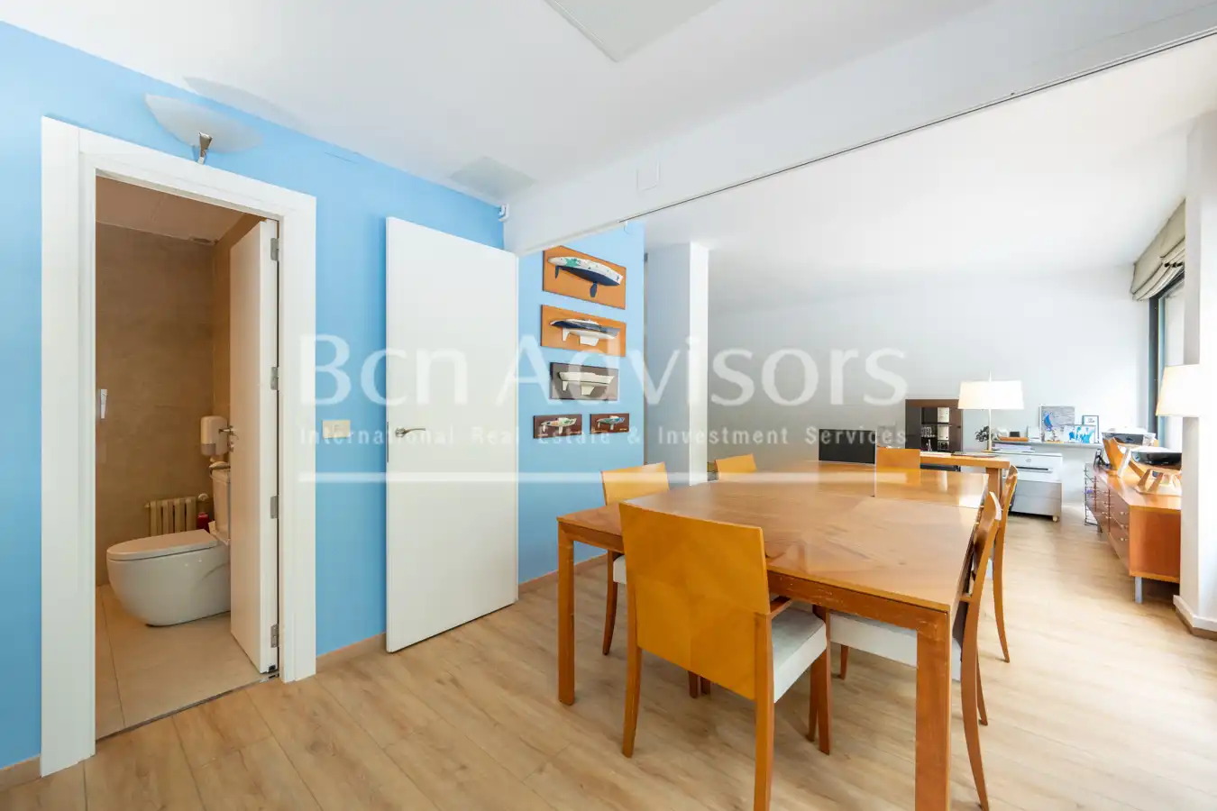 Comedor de Piso en venta en Barcelona con Aire acondicionado, Calefacción y Jardín privado