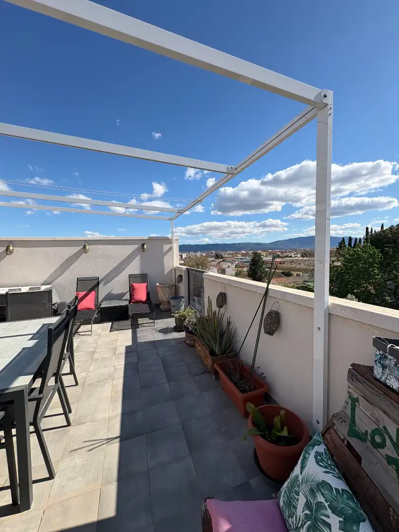 Terrassa de Casa adosada en venda en Alcantarilla amb Aire condicionat, Terrassa i Traster