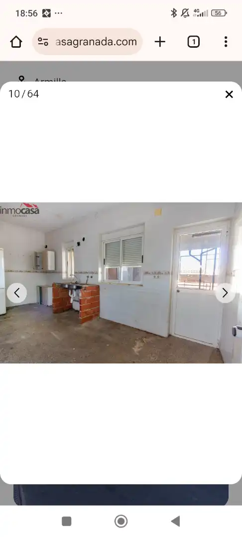Cuina de Casa adosada en venda en Armilla amb Terrassa