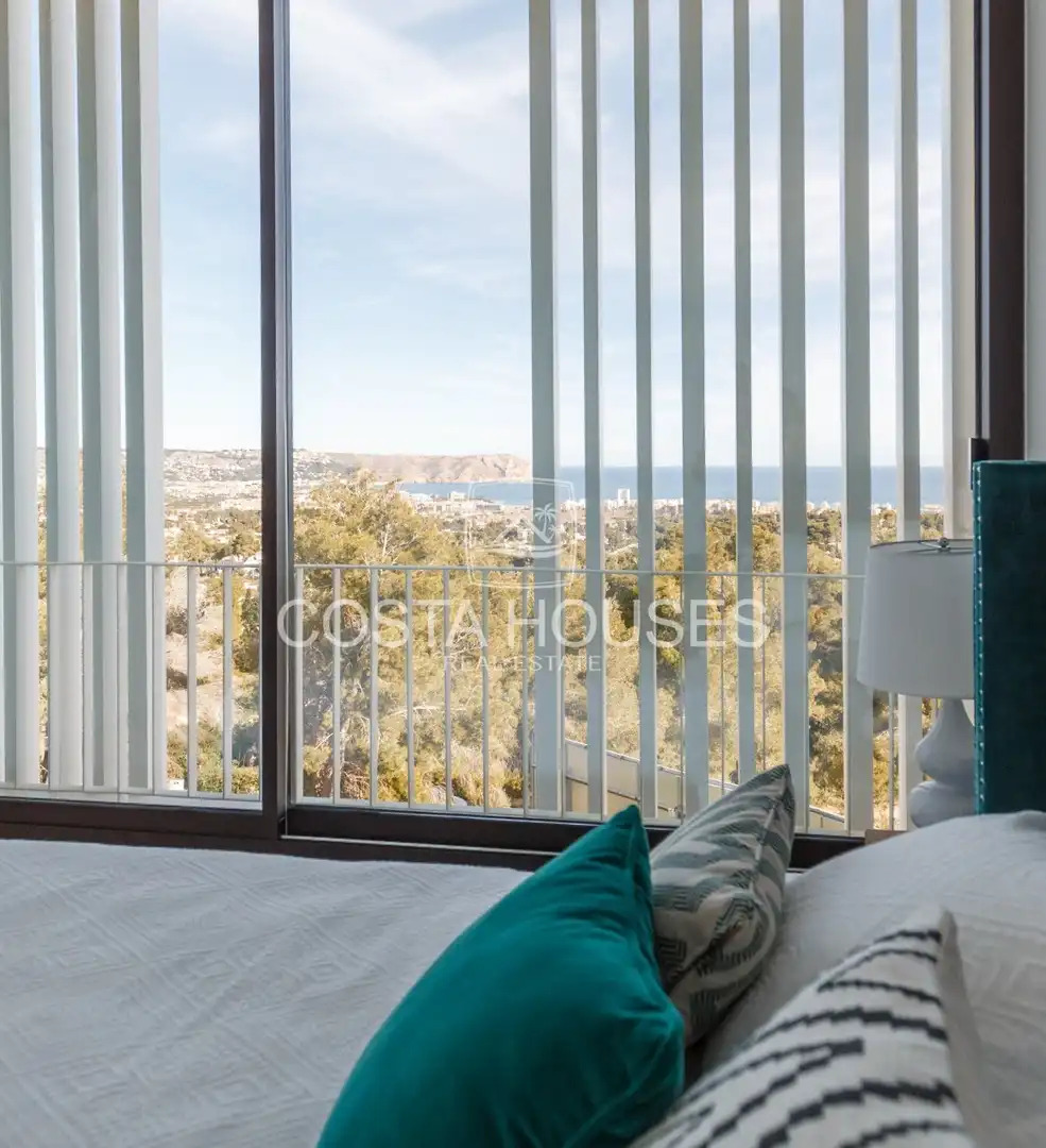 Balcony of Houses for sale in Jávea / Xàbia  with Air Conditioner, Private garden and Terrace
