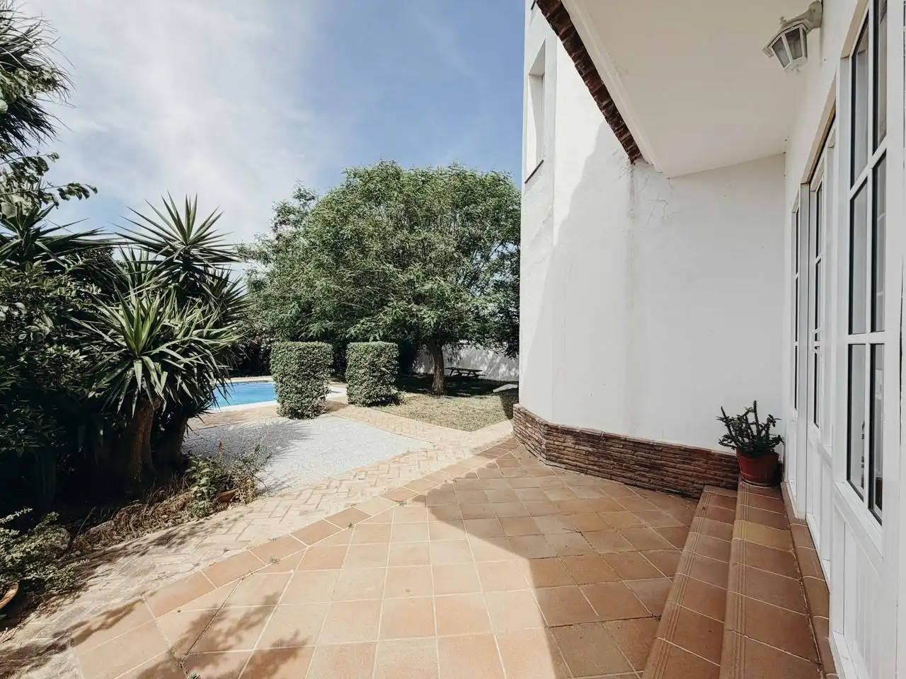 Jardín de Casa o chalet en venta en Arcos de la Frontera con Aire acondicionado, Jardín privado y Terraza