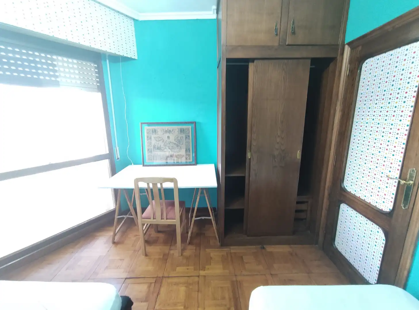 Bedroom of Flat for rent in Ourense Capital   with Heating, Furnished and Oven