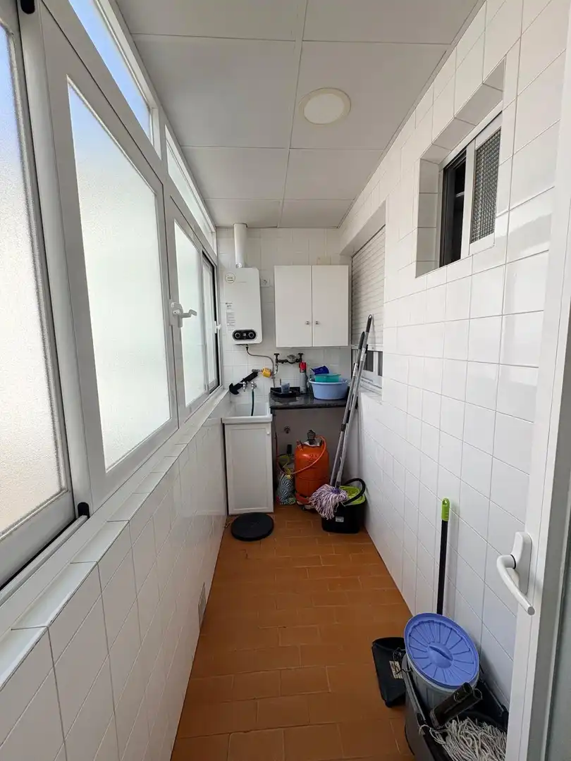 Balcony of Flat for rent in Motril  with Air Conditioner and Balcony