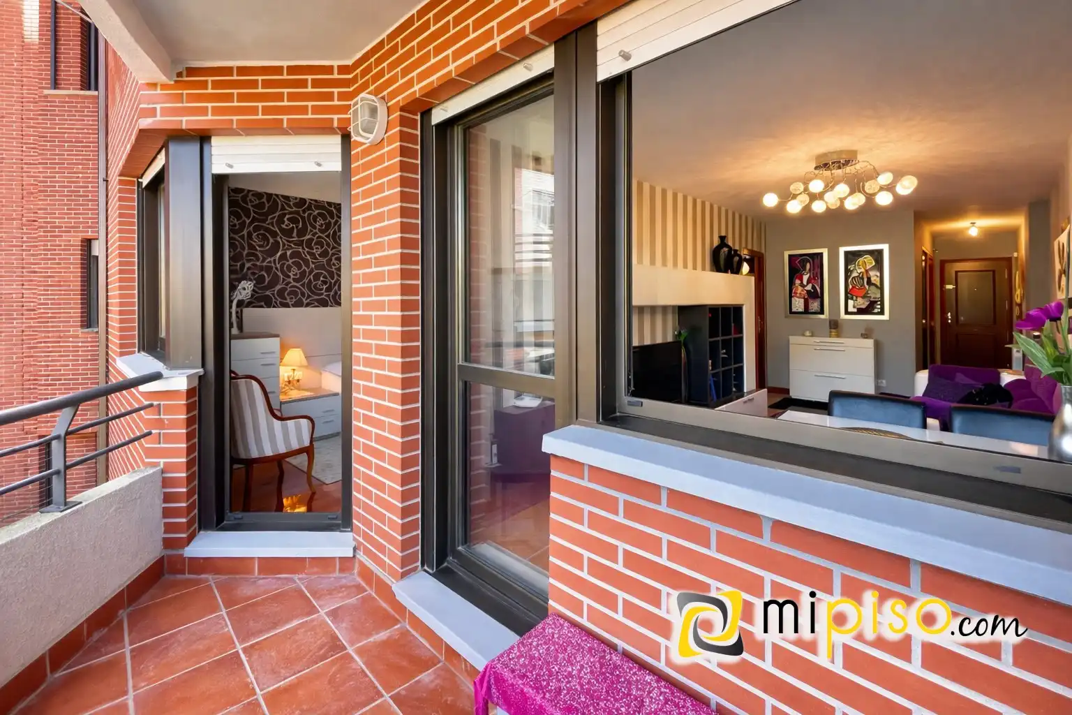 Balcony of Flat for sale in Limpias  with Heating, Terrace and Furnished
