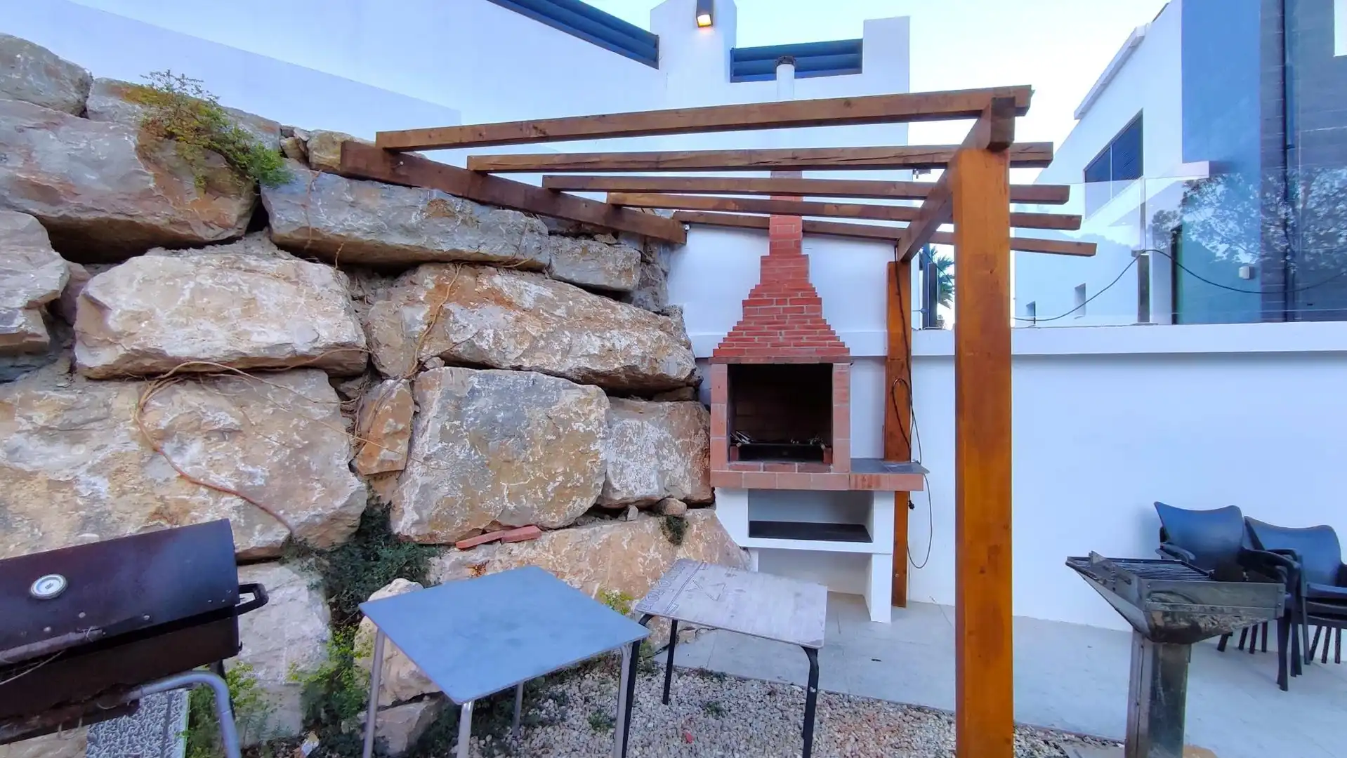 Terrassa de Casa o xalet en venda en Calpe / Calp amb Aire condicionat, Jardí privat i Terrassa