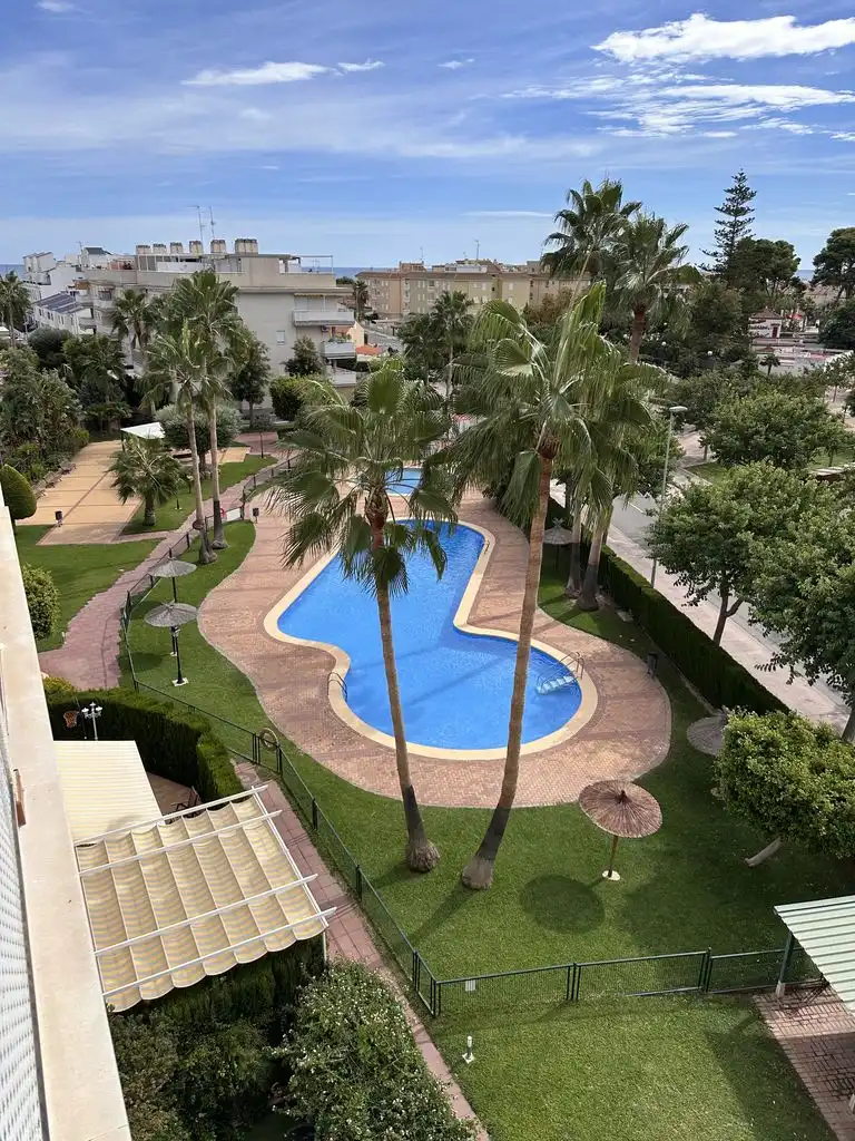 Swimming pool of Attic for rent in Canet d'En Berenguer  with Terrace, Furnished and Community pool