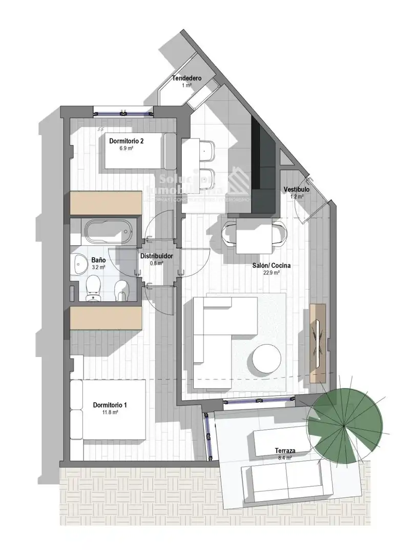 Attic for sale in Encinas de Abajo  with Heating and Terrace