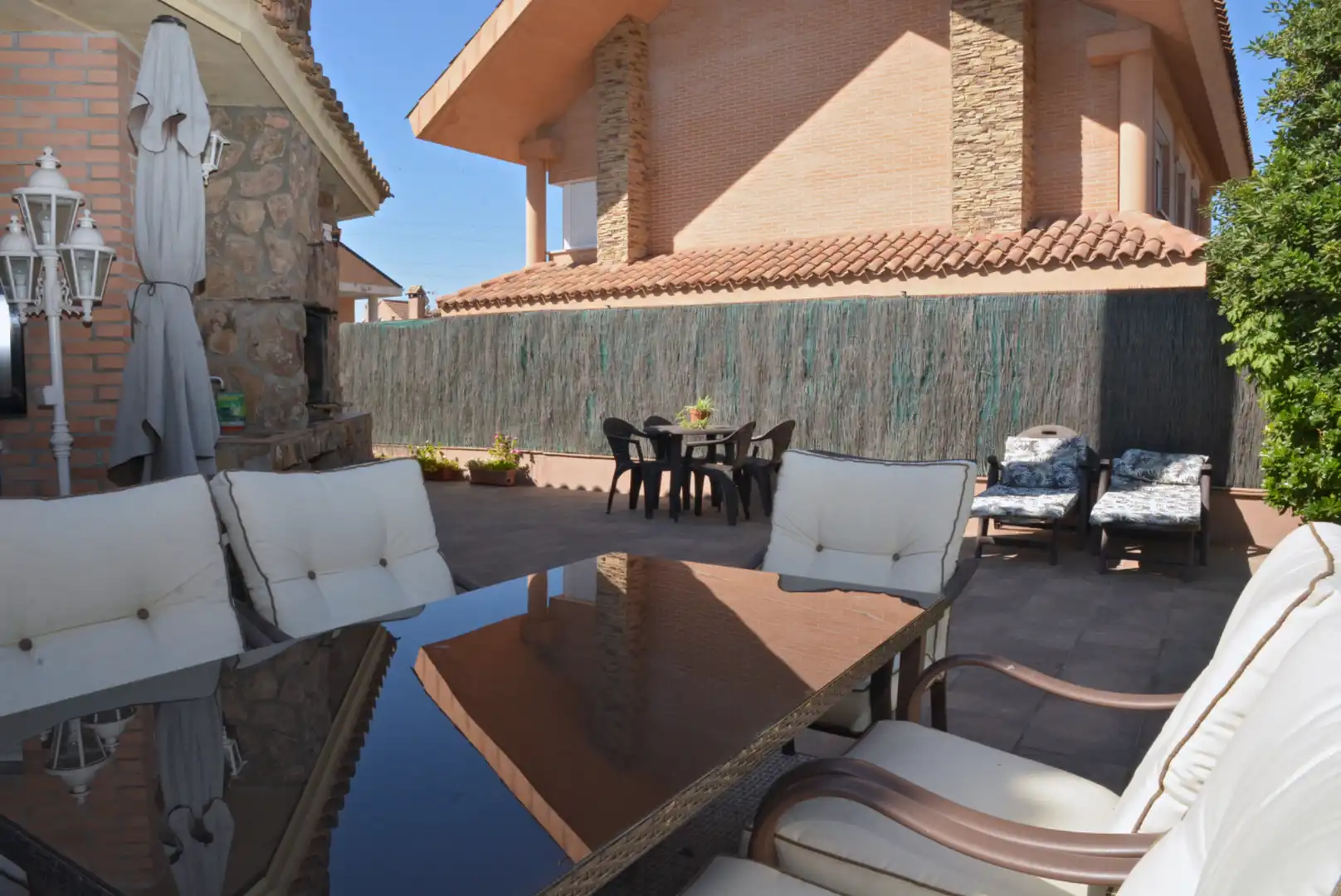 Terrassa de Casa o xalet en venda en Mejorada del Campo amb Aire condicionat, Calefacció i Jardí privat