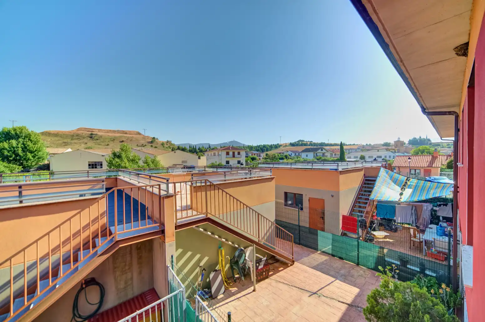 Terrace of Detached homes for sale in Enériz / Eneritz  with Heating, Private garden and Parquet flooring