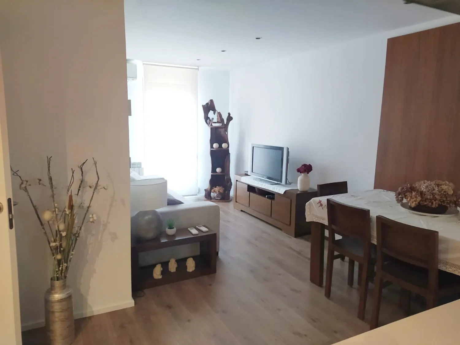 Sala de estar de Piso de alquiler en Donostia - San Sebastián  con Aire acondicionado, Calefacción y Horno