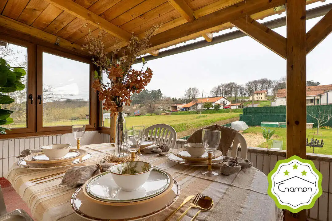 Terrasse von Country house zum Verkauf in Erandio mit Heizung, Privatgarten und Terrasse
