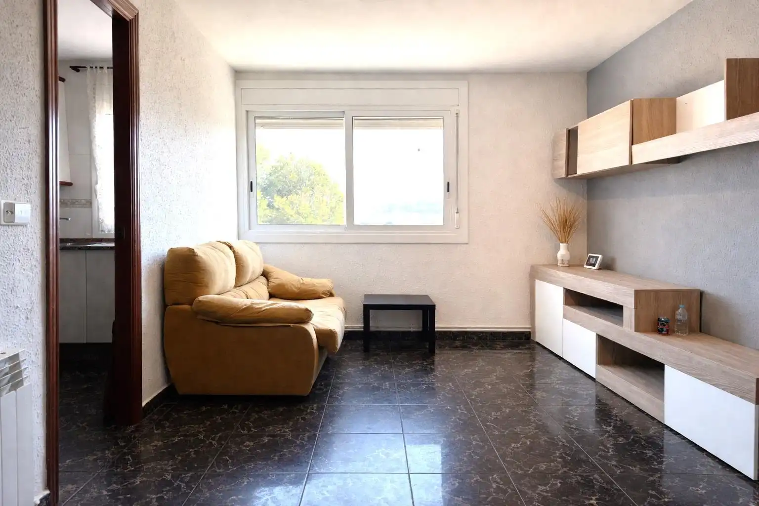 Wohnzimmer von Wohnung zum Verkauf in Sant Joan de Vilatorrada mit Klimaanlage und Heizung