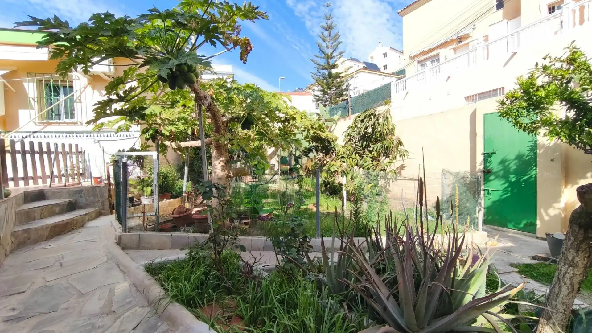 Jardí de Casa o xalet en venda en Málaga Capital