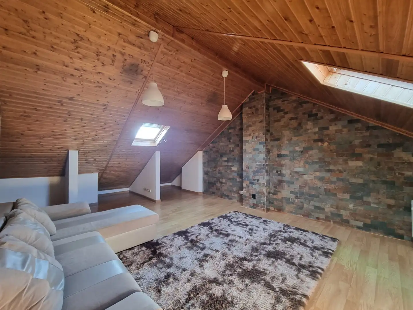 Sala de estar de Casa adosada en venta en El Mirador