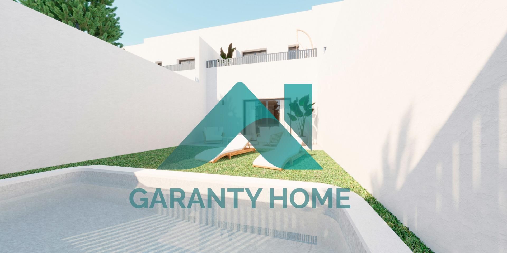 Exterior view of Single-family semi-detached for sale in Cáceres Capital  with Air Conditioner, Private garden and Terrace