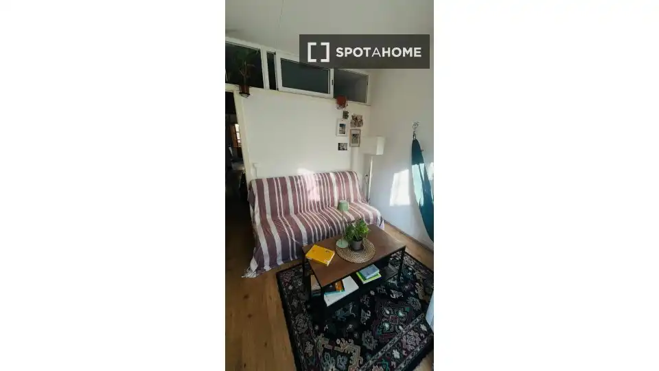 Habitación de Piso de alquiler en Barcelona con Aire acondicionado, Calefacción y Amueblado