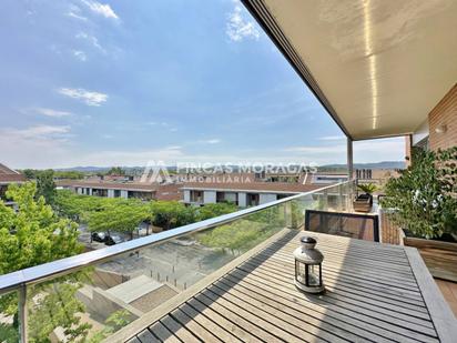 Terrace of Attic for sale in Sant Cugat del Vallès  with Air Conditioner, Terrace and Swimming Pool