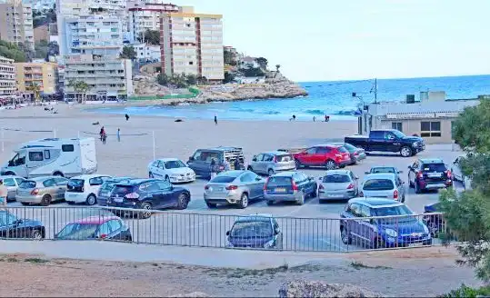 Parking of Apartments for rent in Villajoyosa / La Vila Joiosa  with Air Conditioner, Heating and Terrace