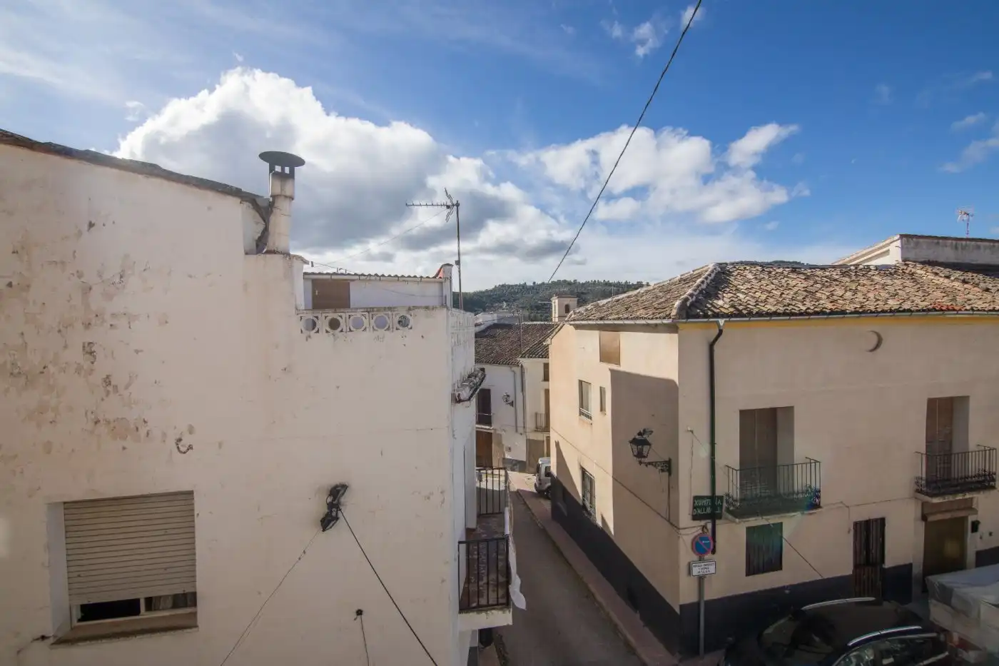 Vista exterior de Casa o xalet en venda en Cocentaina amb Calefacció, Jardí privat i Terrassa