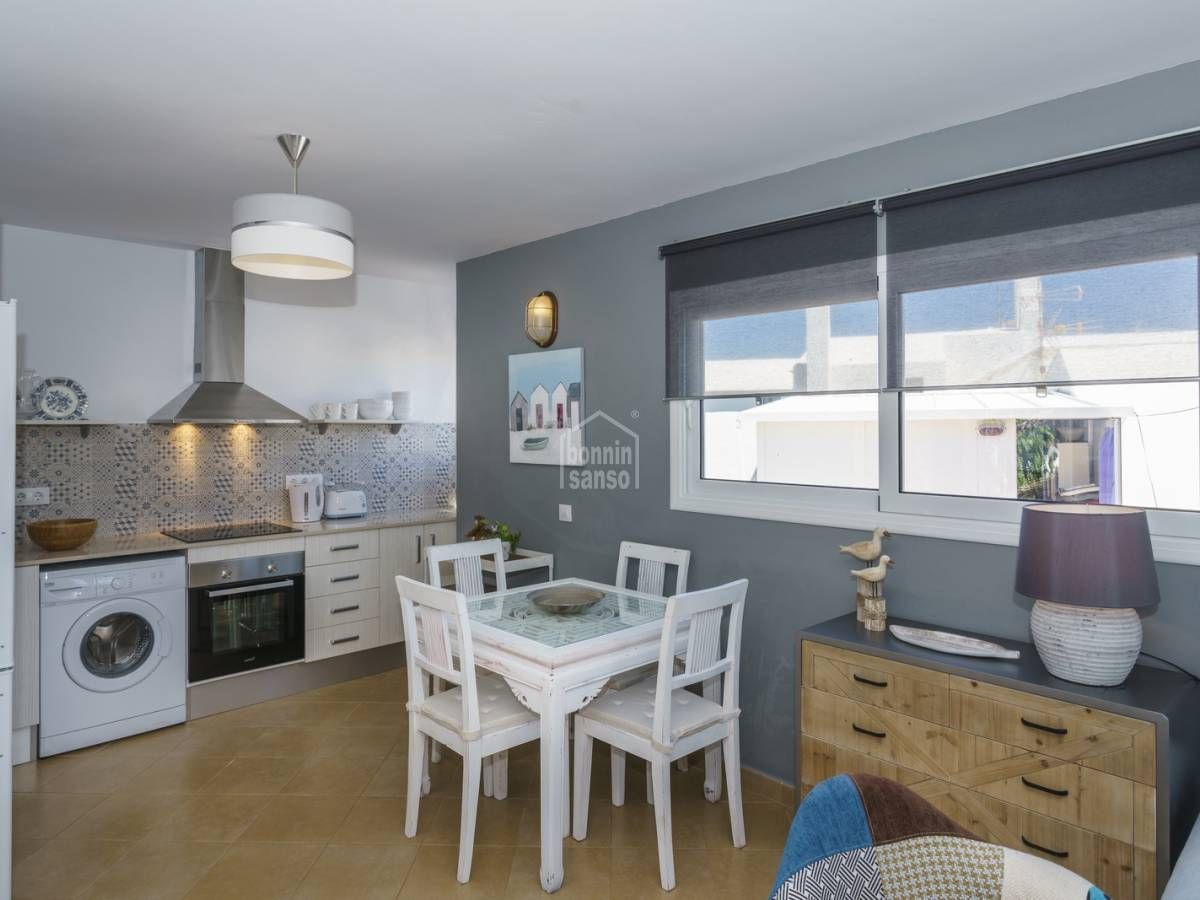 Menjador de Apartament en venda en Ciutadella de Menorca amb Terrassa i Moblat