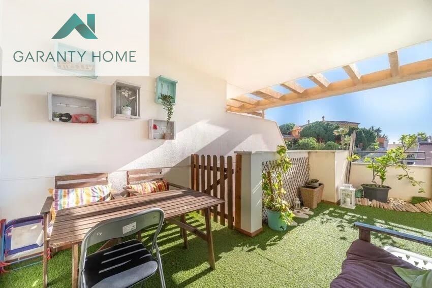 Balcony of Flat for sale in Benalmádena  with Air Conditioner, Private garden and Terrace