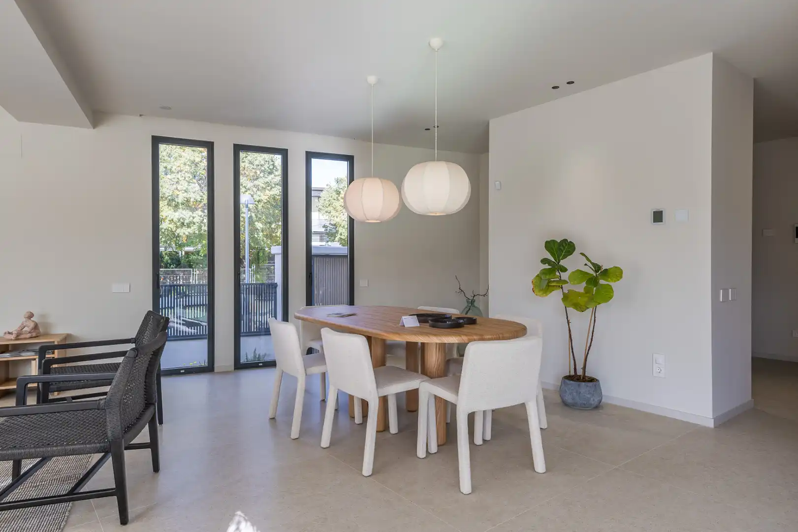 Dining room of Houses for sale in Sant Cugat del Vallès  with Air Conditioner, Heating and Private garden